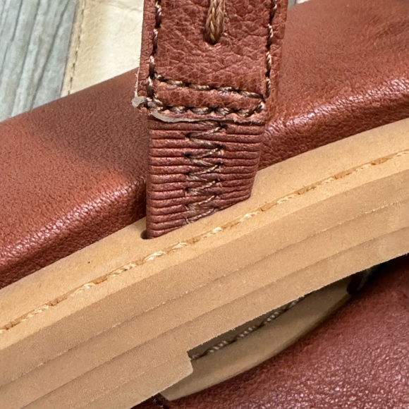 NWOT Frye Women's Faye Strappy Slide Brown Sandal Size 7.5 - Picture 9 of 14